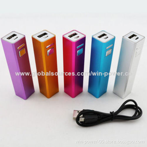 Power Bank for iPhone with 1,800, 2,200, 2,600mAh Capacity